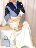 Pull chic bleu marine