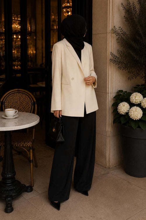 Blazer Classe – Crème